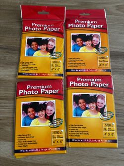 Premium Photo Paper 4x6