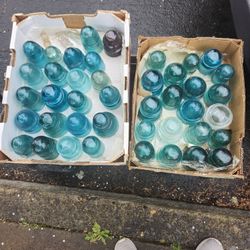 Antique Glass Insulators 