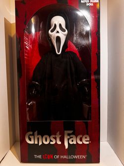 Ghost face figure