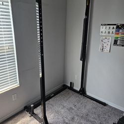 Alpine Pull Up/Squat Rack Black (No Weights)