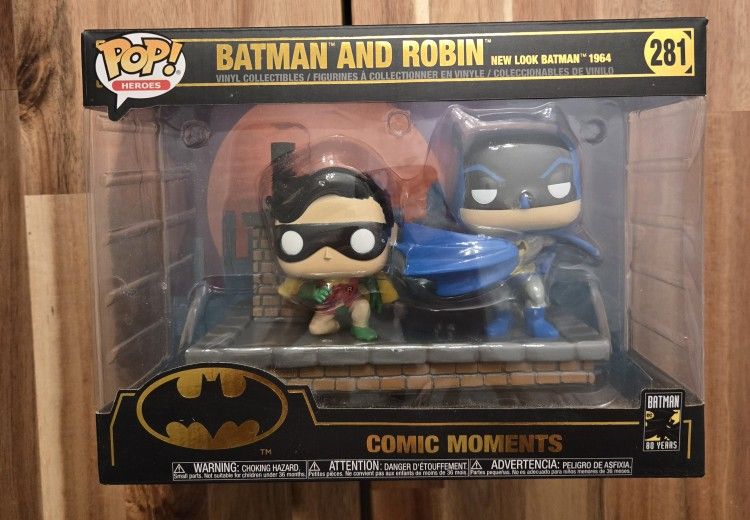 Funko Pop! Batman and Robin 1964 Comic Moments #281