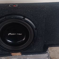 Pioneer Shallow Subwoofer 12 Inch For Single Cab Trucks 