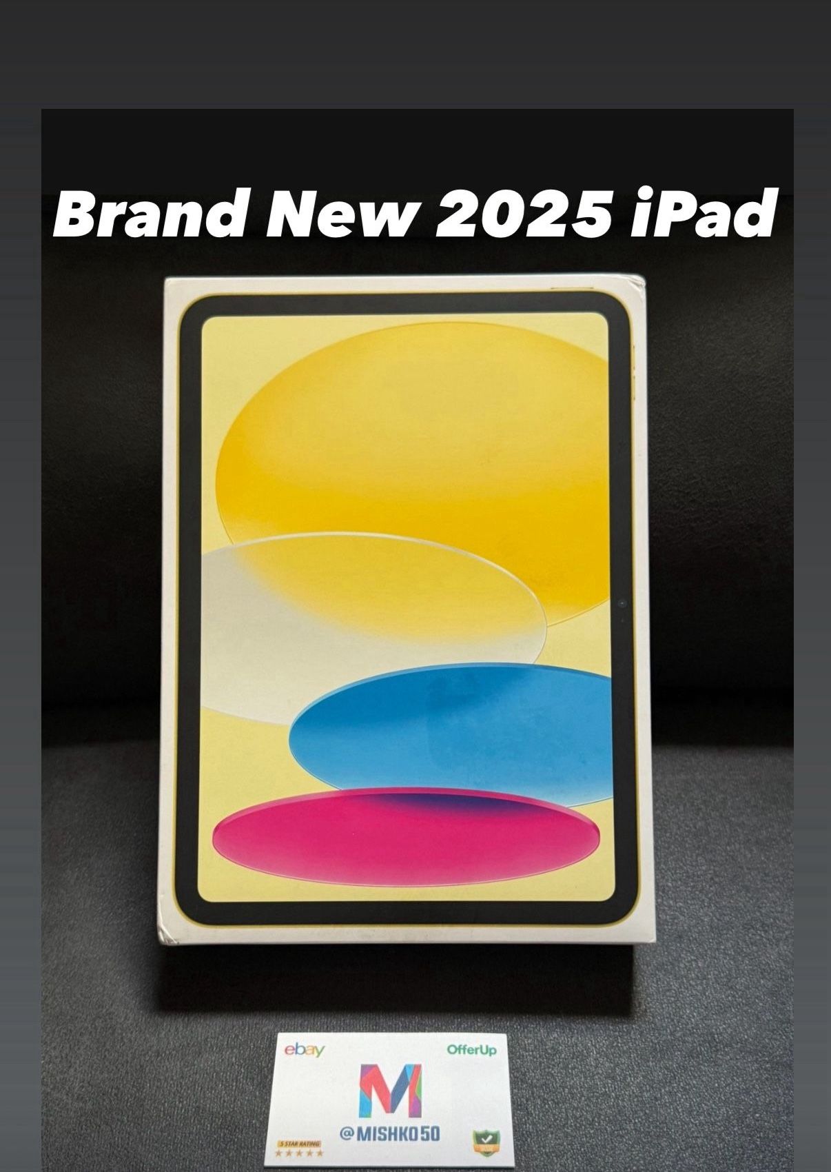 Brand New 2025 Apple iPad A16 Tablet Sealed in the Box 128GB MD4D4LL/A Pro Air Model A3354 🍎 Power Adapter Charger Included 🔌