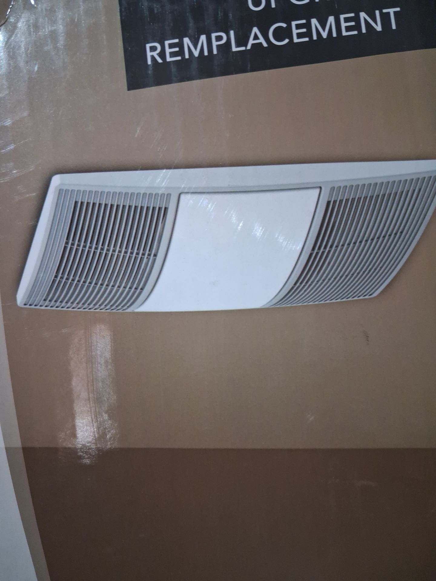 Broan nutone heater fan light upgrade cover