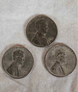 1943 Steel Penny Set- Only made 1 year