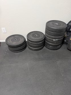Rogue bumper plates