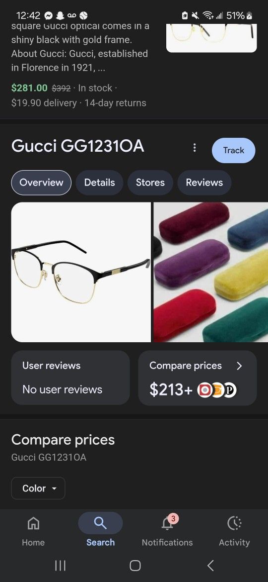 Gucci Glasses
