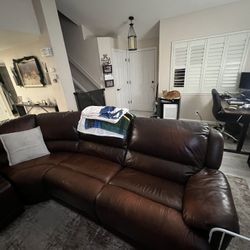 Leather Couch