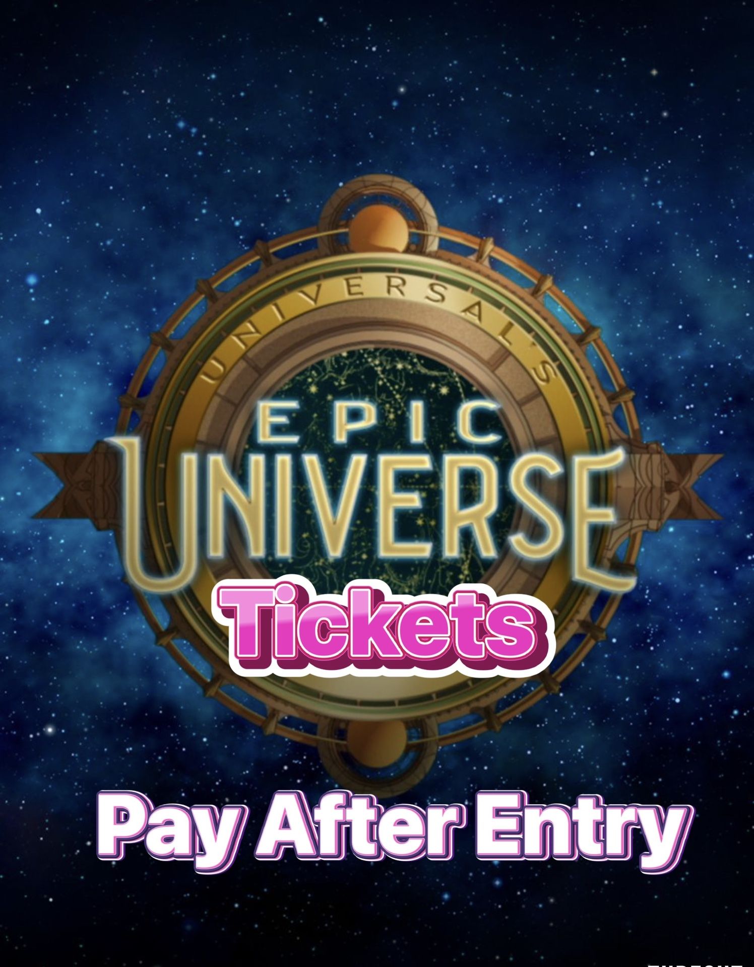 Universal Epic Universe Tickets