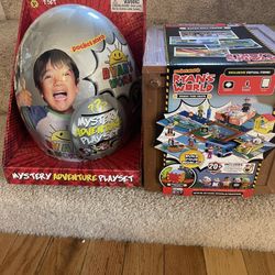 Ryan’s world eggs and chest box