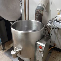 40 gallon gas steam kettle