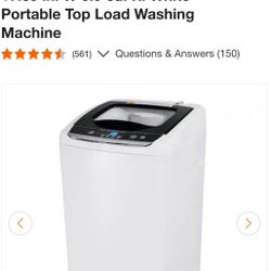 Black N Decker Portable Washing Machine 