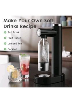 SNLIDE Soda Maker Machine with 1 L BPA