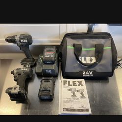 24V Flex Drill And Hammer Drill combo