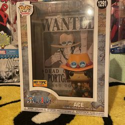 Ace Wanted Poster Funko Pop
