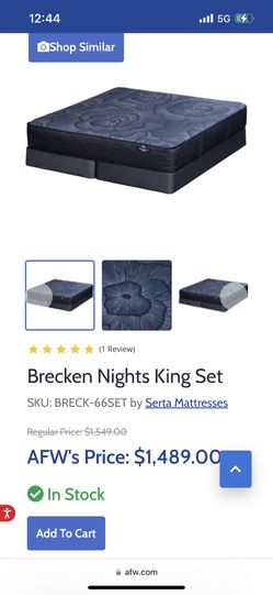 Sera: King hybrid Mattress Set