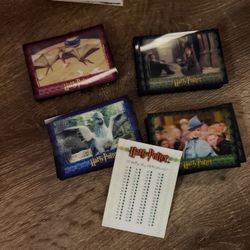 World of Harry Potter 3D card set
