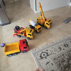 Toys- Work TRUCKS - Sold Separately