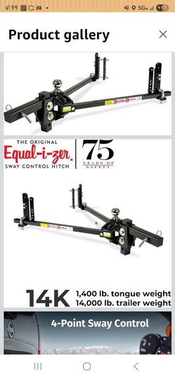 Equal-i-zer 4-Point Sway Control Hitch 14K
