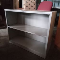 Three Shelf Cabinet Metal 35x13x29"H 