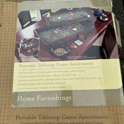 Home Trends Portable Tabletop Game Assortment