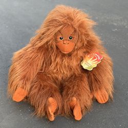 Folkmanis Full Body Hand Puppet Brown ORANGUTAN Monkey 26” New Tags Toy