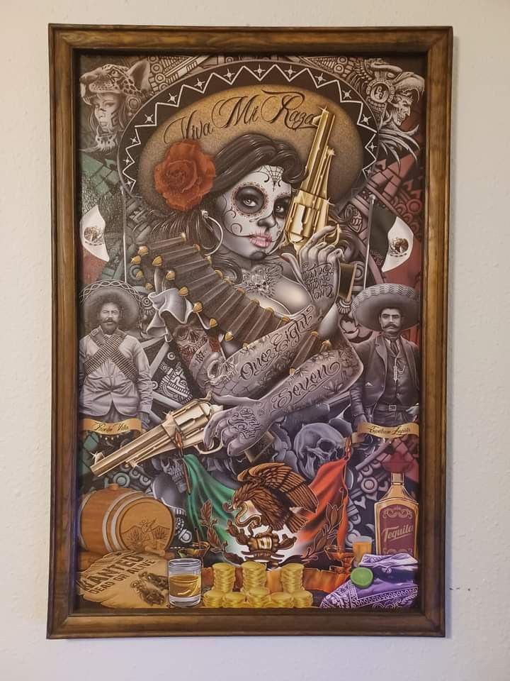 Cuadro De Pancho Villa Y Emiliano Zapata
