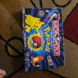 Collectables Edition Pokemon Monopoly Game
