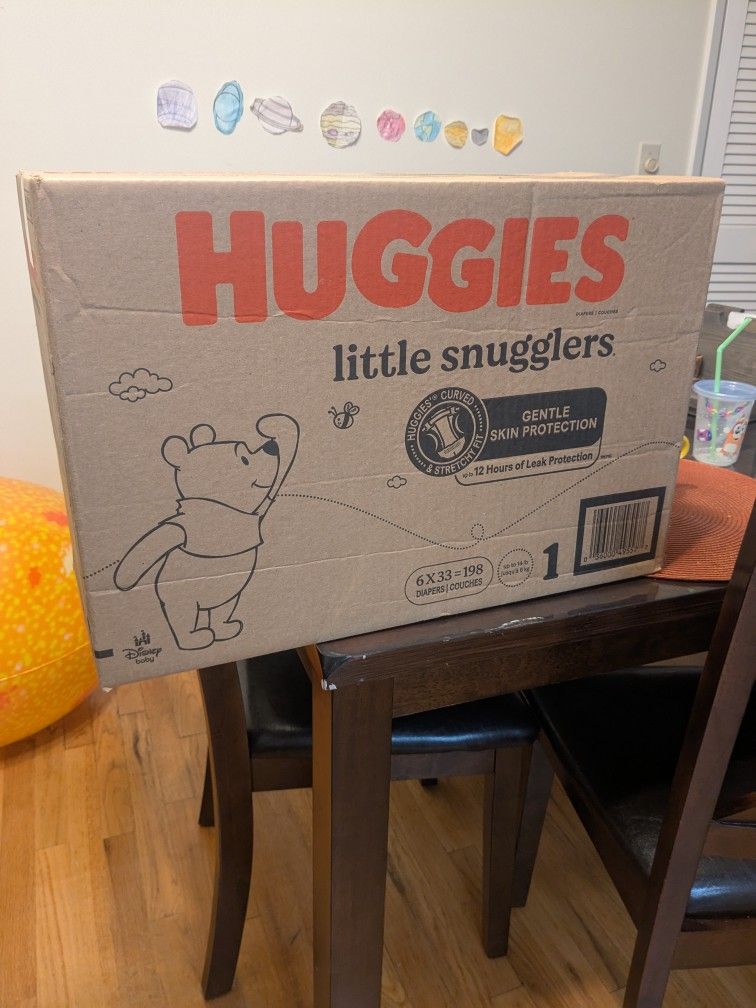Huggies Diapers Size 1 New