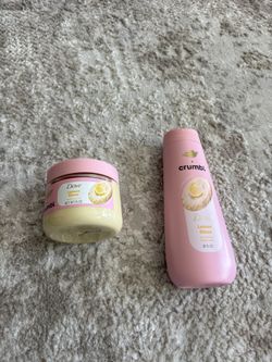 Dove X Crumbl Lemon Glaze Wash X Scrub Bundle