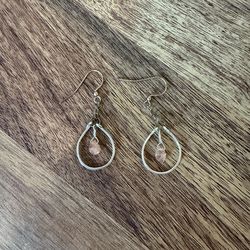 Dangle Gemstone Earrings