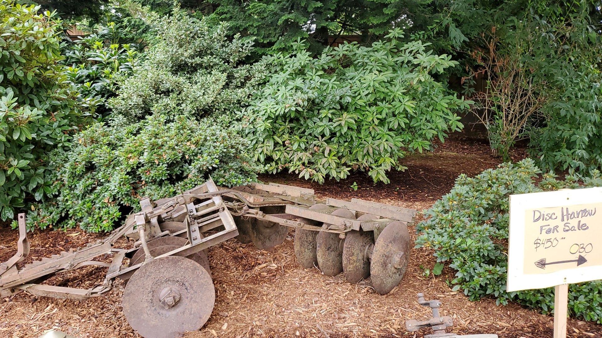 Disc harrow