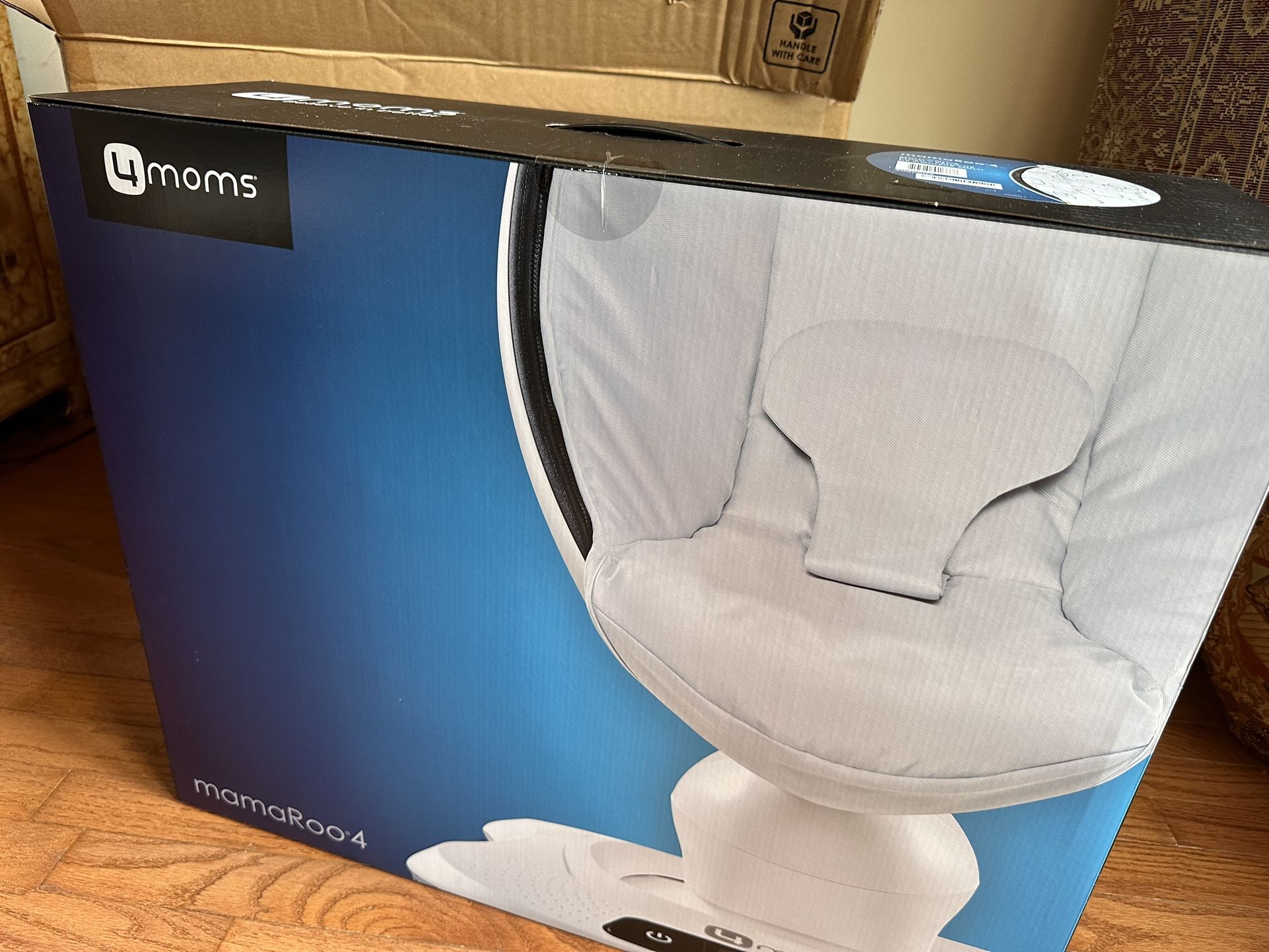 Infant seat/swing: Brand new Unopened mamaRoo 4  Multi Color Plush Brand New Unopened Baby Seat/Swing