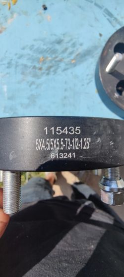 5x4.5/5x5.5 Wheel Spacers 1.25"