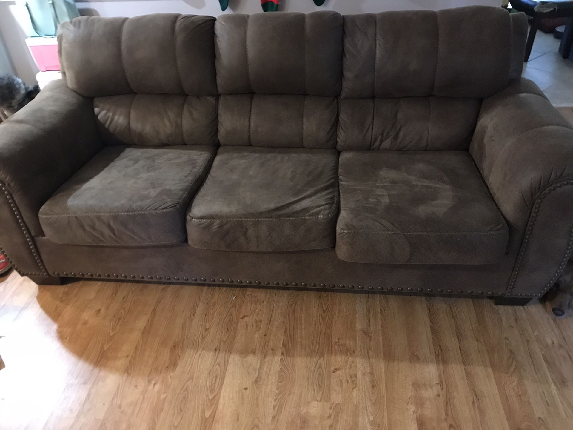 Ashley Sleeper Sofa & 2 seater sofa