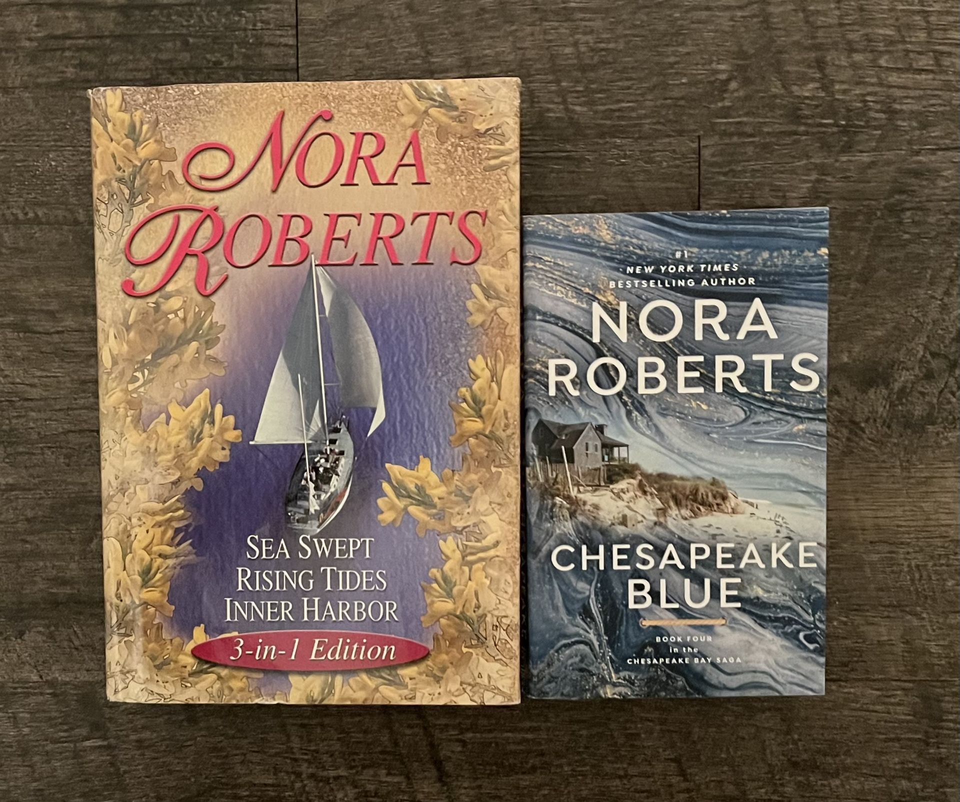 Nora Roberts Books Chesapeake Bay 3-in-1 Edition + 4th Story