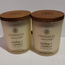 CHESAPEAKE BAY MIND & BODY CANDLES SET