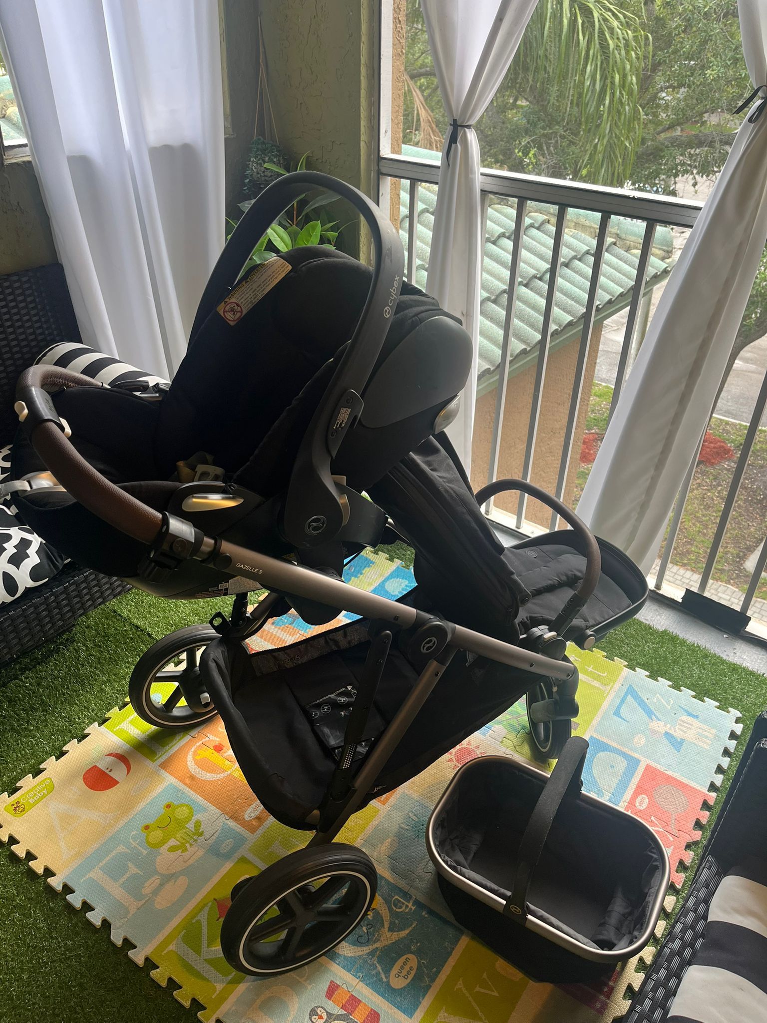 Like New Cybex gazelle Double Stroller
