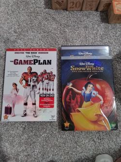 Snow White & GamePlan Movies-READ Description