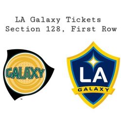 LA Galaxy Tickets First Row Sideline 