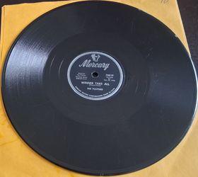 The Platters "Winner Takes All/The Magic Touch" 1956 Mercury Rcds 10" 78rpm~VG