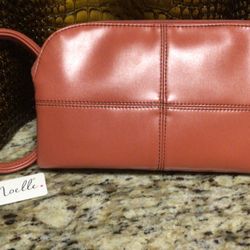 Decorative Stitch Wristlet Bag