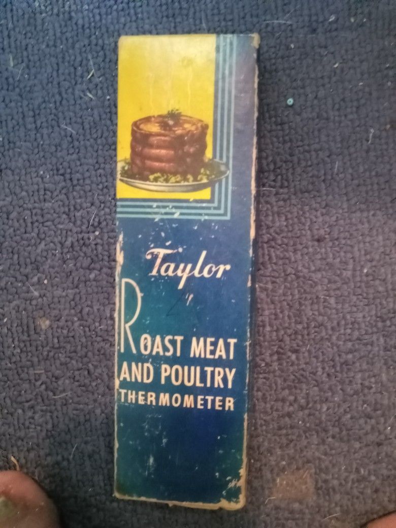 Antique Meat Thermometer  1930s