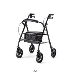 Medline Rollator Walker With Storage
