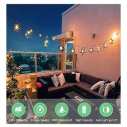 Celestial Solar String Lights
