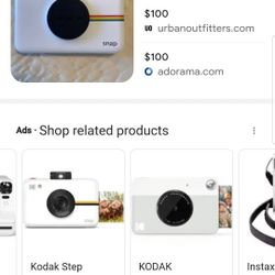 Polaroid Snap Camera with Hp Sprocket 