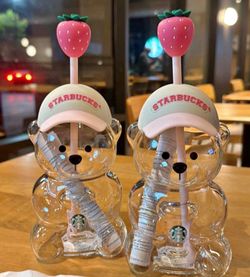 Pink Strawberry Bearista