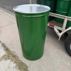 55 Gallon Drums.