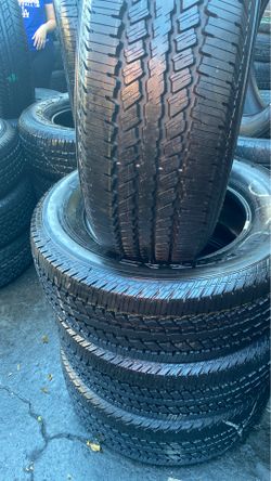 SET LT 275/65/18 CONTINENTAL