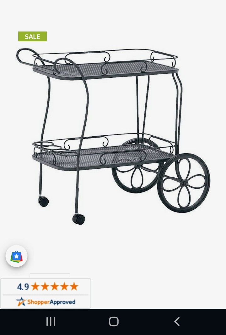 Vintage Cart Removable Tray